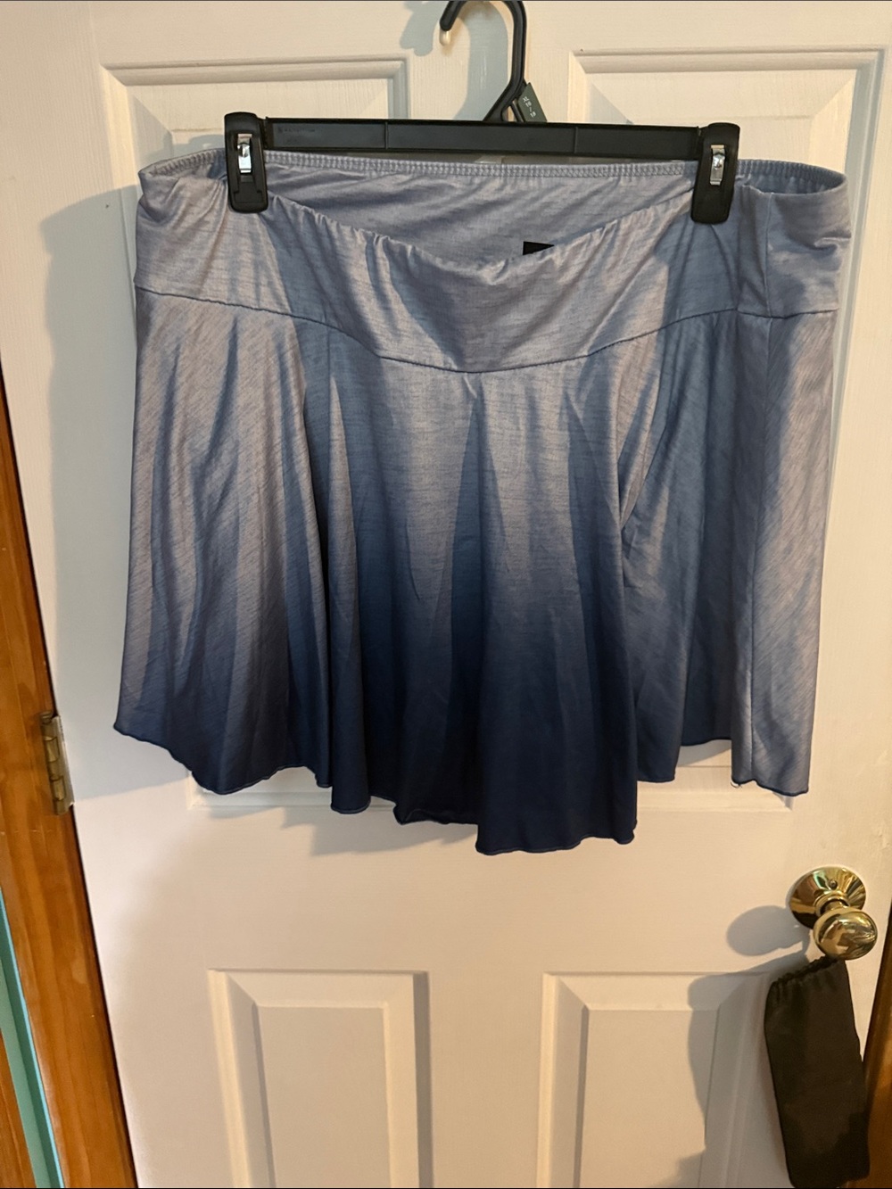 SHEIN Ombre Navy to Light Blue Circle Skirt